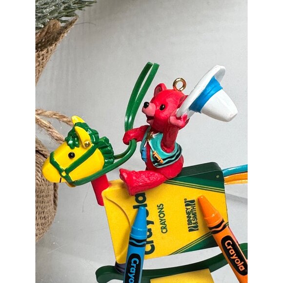 Hallmark Keepsake Ornament 1997 Bright Rocking Colors Crayola Crayon Collection - Picture 7 of 15